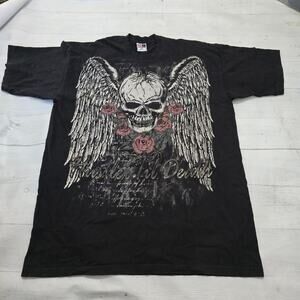 Vintage Y2K Club 21 Hustler Til Death Mens Big and Tall Size 3XL